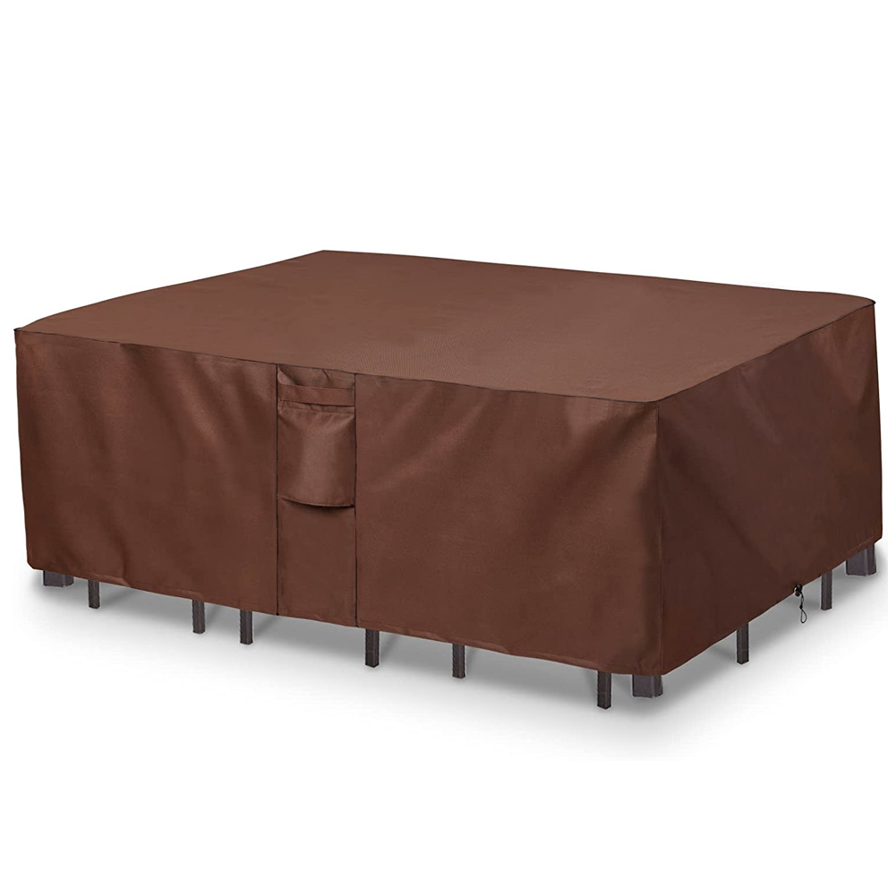 Outdoor Furniture Fabric Waterproof - Kahverengi 420D AĞIR HİZMET Açık Su