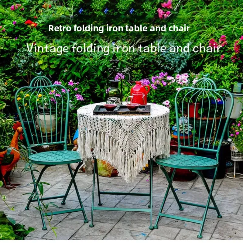Outdoor Furniture Iron - Açık Avlu Bahçe Sandalyeleri Demir Oymak