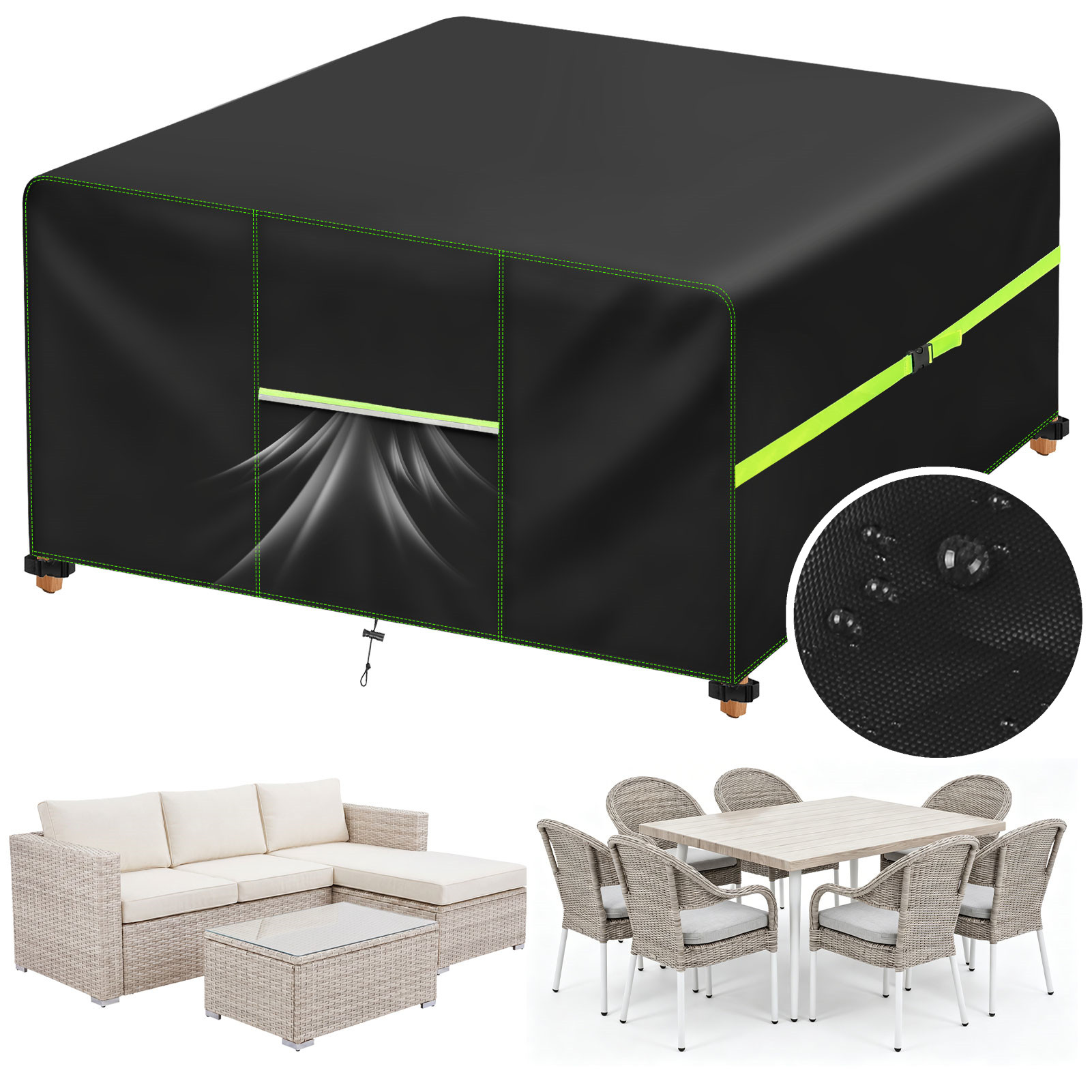 Outdoor Furniture Sale - Bahçe Mobilyaları Kapağı Havalandırmalı Su Geçirmez