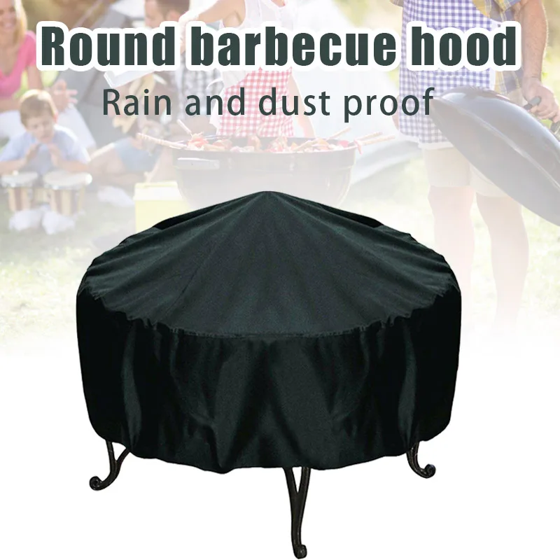 Outdoor Furniture Fabric Waterproof - Ateş Çukuru Kapağı Yuvarlak Mangal Soba