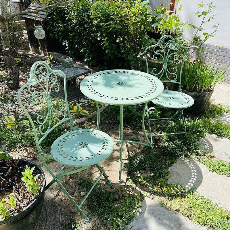 Outdoor Furniture Iron - Fransız Tarzı Demir Masa ve Sandalyeler