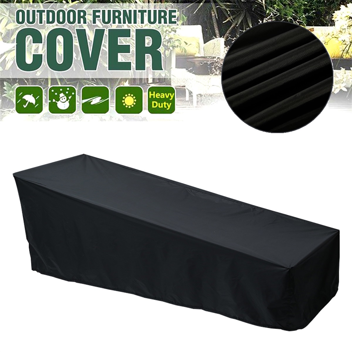Outdoor Furniture Fabric Waterproof - Açık Bahçe Şezlong Örtüsü Şezlong Örtüsü