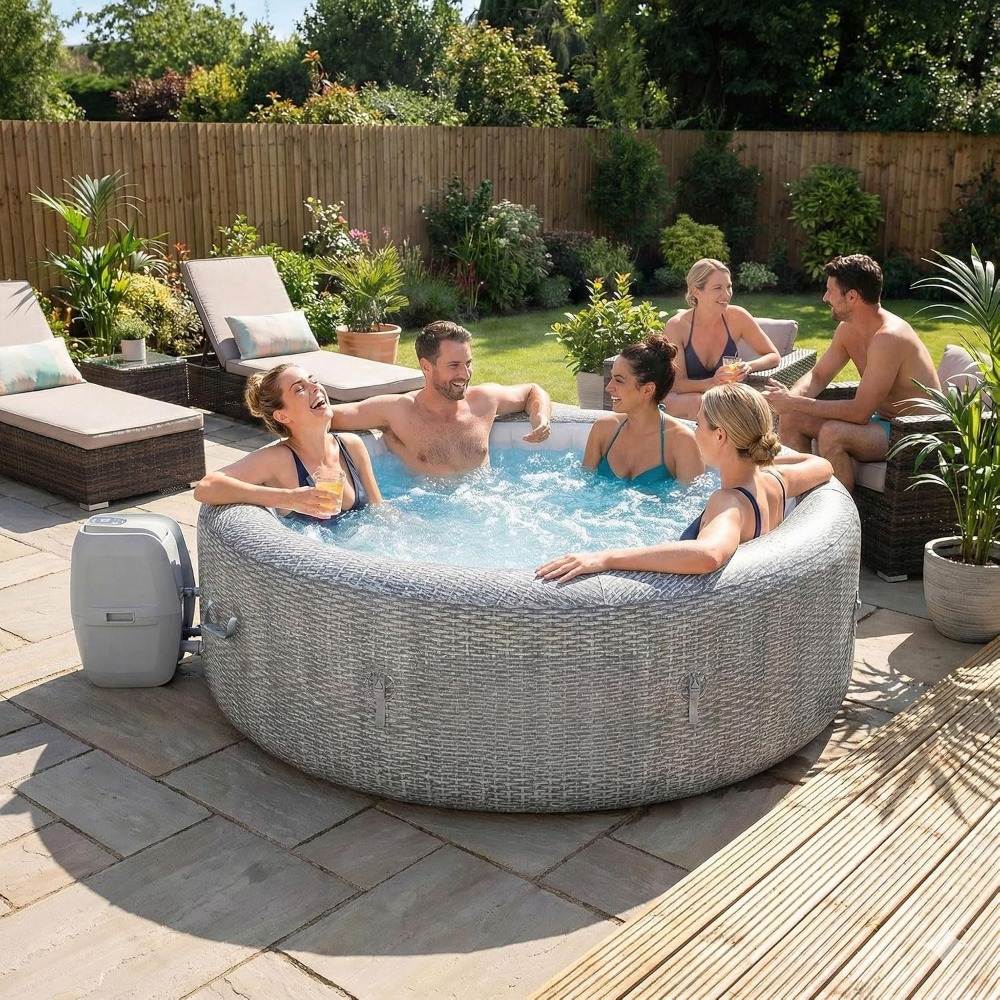 Inflatable Hot Tub - Taşınabilir Şişme Sıcak Küvet Spa, Akıllı