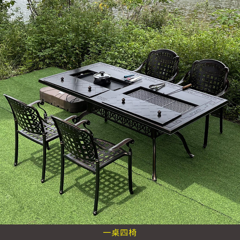 Outdoor Furniture Iron - Teras bahçe balkonu açık avlu dinlenme