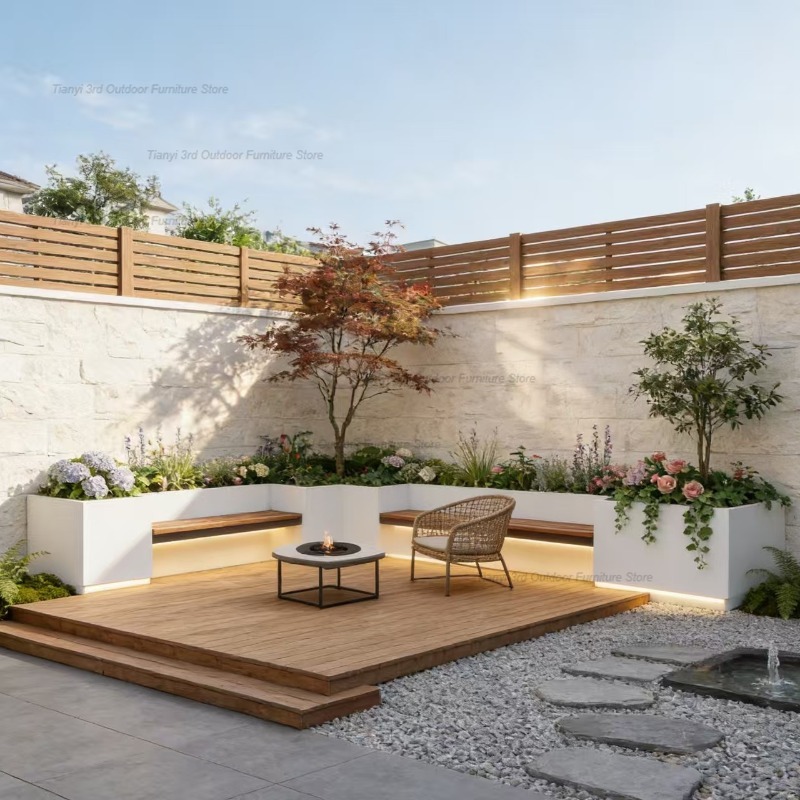 İskandinav Avlu Demir Sanatı S - Outdoor Furniture Iron incelemesi ve fiyatı