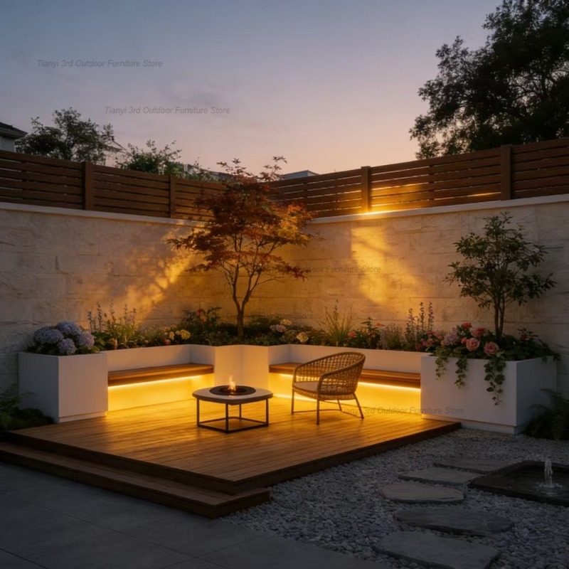 İskandinav Avlu Demir Sanatı S - Outdoor Furniture Iron incelemesi ve fiyatı