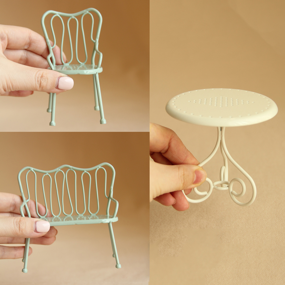 1:8/1:12 Minyatür Demir Masa v - Outdoor Furniture Hotel incelemesi ve fiyatı