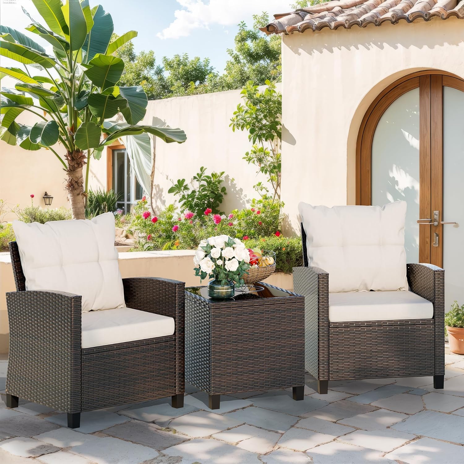 Bej renkli kompakt 3 parçalı r - Outdoor Furniture Sofa incelemesi ve fiyatı