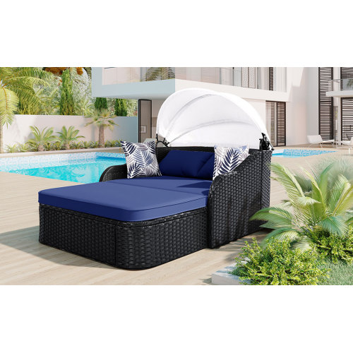 79,9 inç Ayarlanabilir Tenteli - Outdoor Daybed Furniture incelemesi ve fiyatı