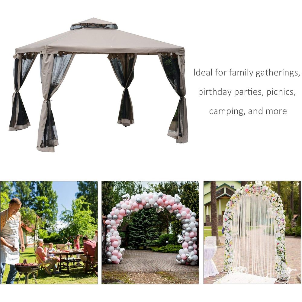 9,6' x 9,6' Verandalı Kamelya, - Outdoor Furniture Sofa incelemesi ve fiyatı