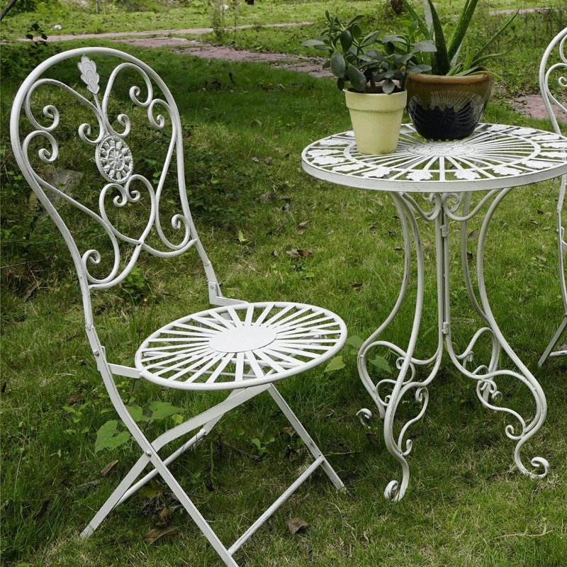 Fransız Vintage Demir Masa ve  - Outdoor Furniture Iron incelemesi ve fiyatı