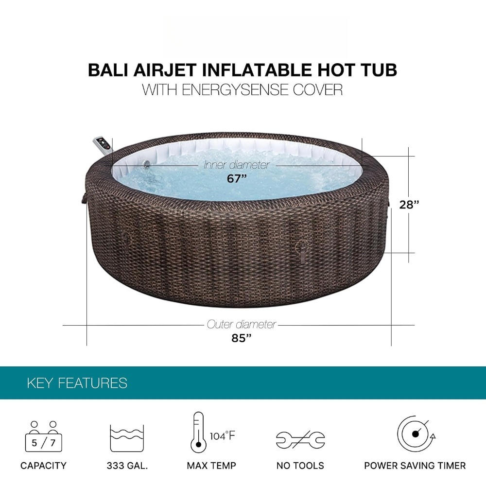 Yuvarlak PVC Şişme Jakuzi, Ene - Inflatable Hot Tub incelemesi ve fiyatı