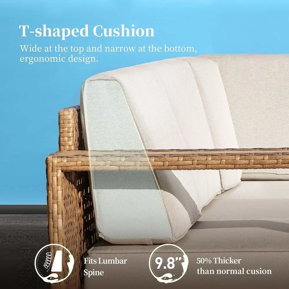 10 Kalın Minderli L Şekilli Dı - Outdoor Furniture Sofa incelemesi ve fiyatı