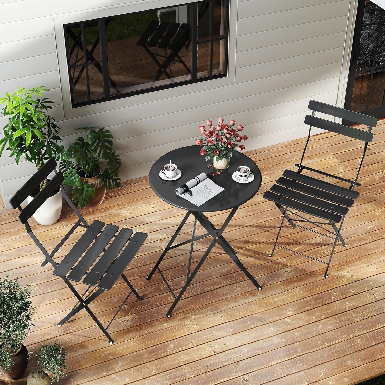 Yer tasarrufu sağlayan siyah 3 - Outdoor Furniture Sofa incelemesi ve fiyatı